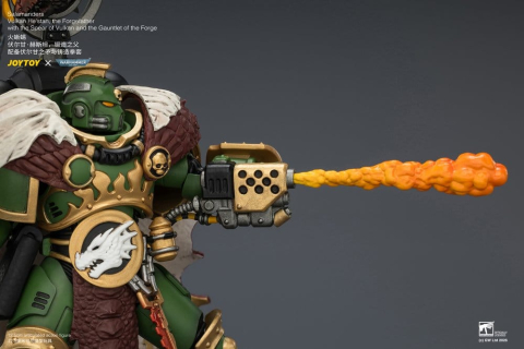 Warhammer Action Figure Salamanders Vulkan He'stan, the Forgefather 13 cm [5]