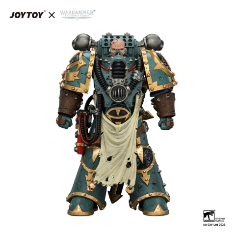 Warhammer Action Figure Sons of Horus Maloghurst the Twisted, the Warmaster's Equerry 13 cm [11]