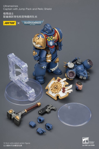 Warhammer Action Figure Ultramarines Captain 13 cm [8]