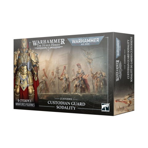 Noutati - Warhammer Adeptus Custodes Custodian Guard Sodality - 6 Miniaturi