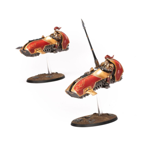Warhammer Adeptus Custodes Gyrfalcon Jetbike Sodality - 2 Miniaturi [1]