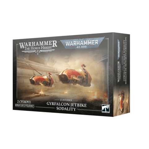 Noutati - Warhammer Adeptus Custodes Gyrfalcon Jetbike Sodality - 2 Miniaturi