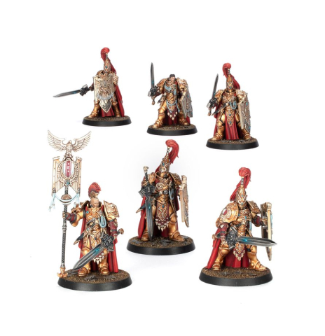 Warhammer Adeptus Custodes Sentinel Guard Sodality - 6 Miniaturi [1]