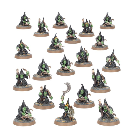 Warhammer Age of Sigmar Gloomspite Gitz Moonclan Stabbas 20 Miniaturi [3]