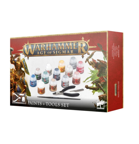 Warhammer Age of Sigmar Paints + Tools Set [2]