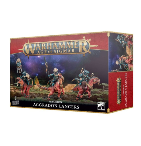 Warhammer - Warhammer Age of Sigmar: Seraphon – Aggradon Lancers