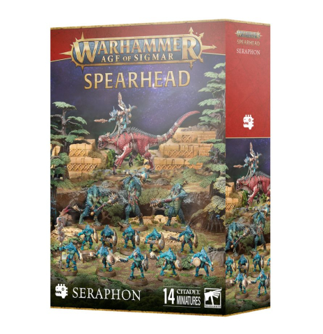 Noutati - Warhammer Age of Sigmar Spearhead Seraphon Army Set Miniaturi