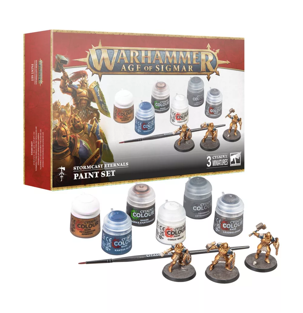 Noutati - Warhammer Age of Sigmar Stormcast Eternals Paint Set