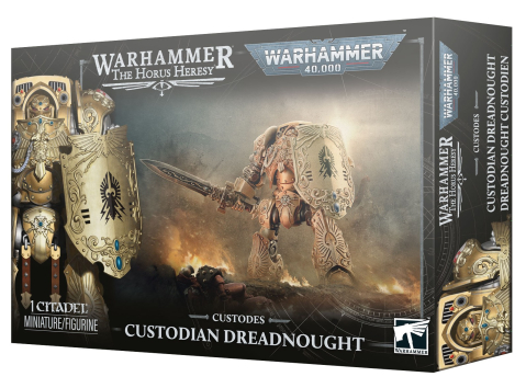 Warhammer - Warhammer Horus Heresy Legio Custodes Custodian Dreadnought - Miniatura