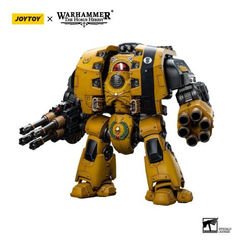 Warhammer The Horus Heresy Action Figure 1/18 Imperial Fists Leviathan Dreadnought with Cyclonic Melta Lance and Storm Cannon 12 cm [2]