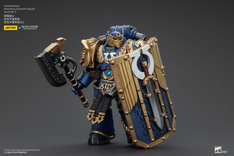 PRECOMENZI - Warhammer The Horus Heresy Action Figure 1/18 Ultramarines Invictarus Suzerain Squad Suzerain 2 12 cm