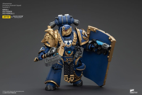 Warhammer The Horus Heresy Action Figure 1/18 Ultramarines Invictarus Suzerain Squad Suzerain 2 12 cm [4]