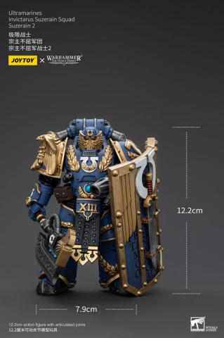 Warhammer The Horus Heresy Action Figure 1/18 Ultramarines Invictarus Suzerain Squad Suzerain 2 12 cm [8]