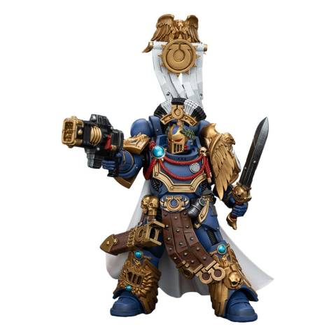 Warhammer The Horus Heresy Action Figure 1/18 Ultramarines Legion Praetor with Power Sword and Volkite Serpenta 20 cm [16]