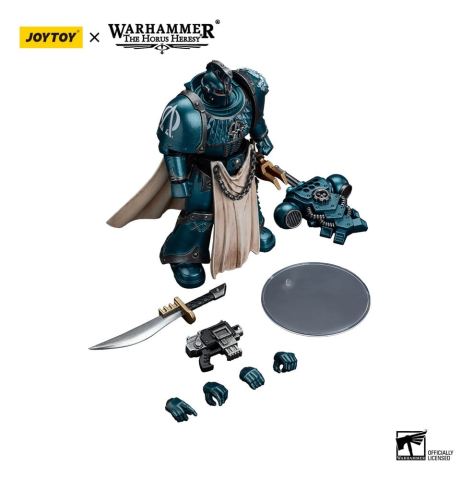 Warhammer The Horus Heresy Action Figure Alpha Legion Praetor with Power Sword 13 cm [5]