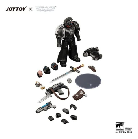 Warhammer The Horus Heresy Action Figure Iron Hands MkVI Tactical Sergeant 12 cm [3]