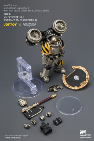 Warhammer The Horus Heresy Action Figure Iron Warriors MkII Assault Legionary 1 12 cm [7]