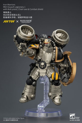 Warhammer The Horus Heresy Action Figure Iron Warriors MkII Assault Legionary 1 12 cm [12]