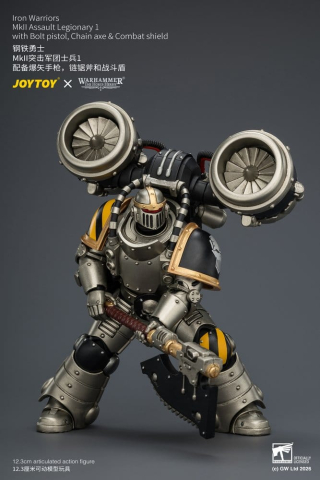 Warhammer The Horus Heresy Action Figure Iron Warriors MkII Assault Legionary 1 12 cm [11]