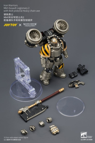 Warhammer The Horus Heresy Action Figure Iron Warriors MkII Assault Legionary 2 12 cm [7]