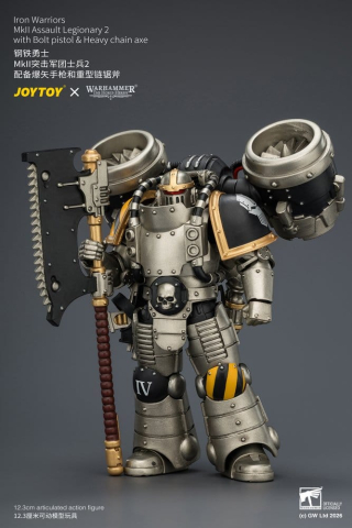 Warhammer The Horus Heresy Action Figure Iron Warriors MkII Assault Legionary 2 12 cm [9]