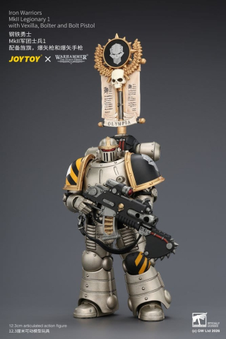 Warhammer The Horus Heresy Action Figure Iron Warriors MkII Legionary 1 12 cm [10]