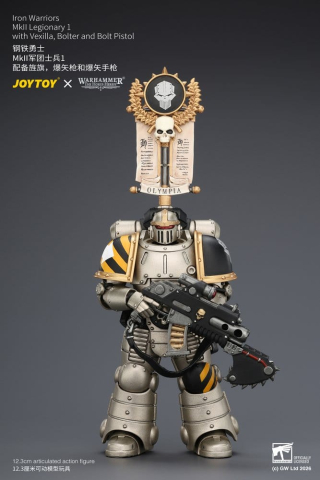 Warhammer The Horus Heresy Action Figure Iron Warriors MkII Legionary 1 12 cm [11]