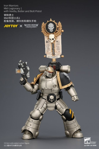 Warhammer The Horus Heresy Action Figure Iron Warriors MkII Legionary 1 12 cm [7]