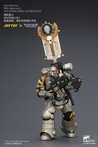 Warhammer The Horus Heresy Action Figure Iron Warriors MkII Legionary 1 12 cm [8]