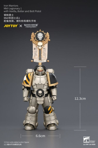 Warhammer The Horus Heresy Action Figure Iron Warriors MkII Legionary 1 12 cm [13]