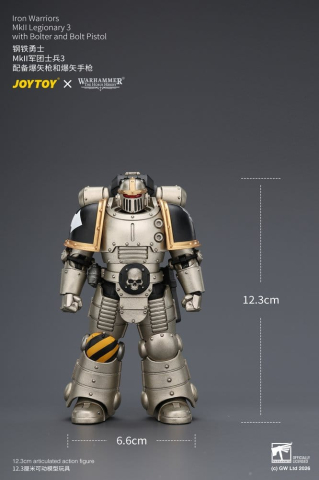 Warhammer The Horus Heresy Action Figure Iron Warriors MkII Legionary 3 12 cm [12]