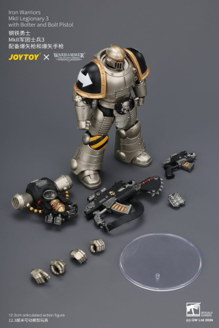 Warhammer The Horus Heresy Action Figure Iron Warriors MkII Legionary 3 12 cm [11]