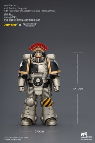 Warhammer The Horus Heresy Action Figure Iron Warriors MkII Tactical Sergeant 12 cm [12]