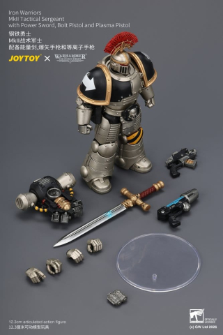 Warhammer The Horus Heresy Action Figure Iron Warriors MkII Tactical Sergeant 12 cm [11]