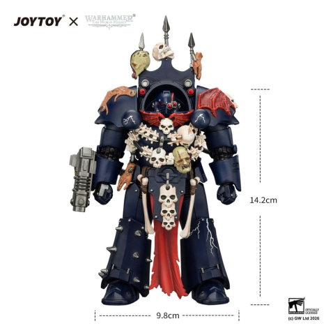 Warhammer The Horus Heresy Action Figure Night Lords Legion Praetor in Tartaros Terminator Armour 14 cm [9]