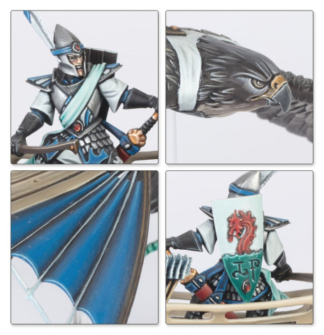 Warhammer: The Old World - High Elf Realms - Battle March Army - 23 Miniaturi [3]