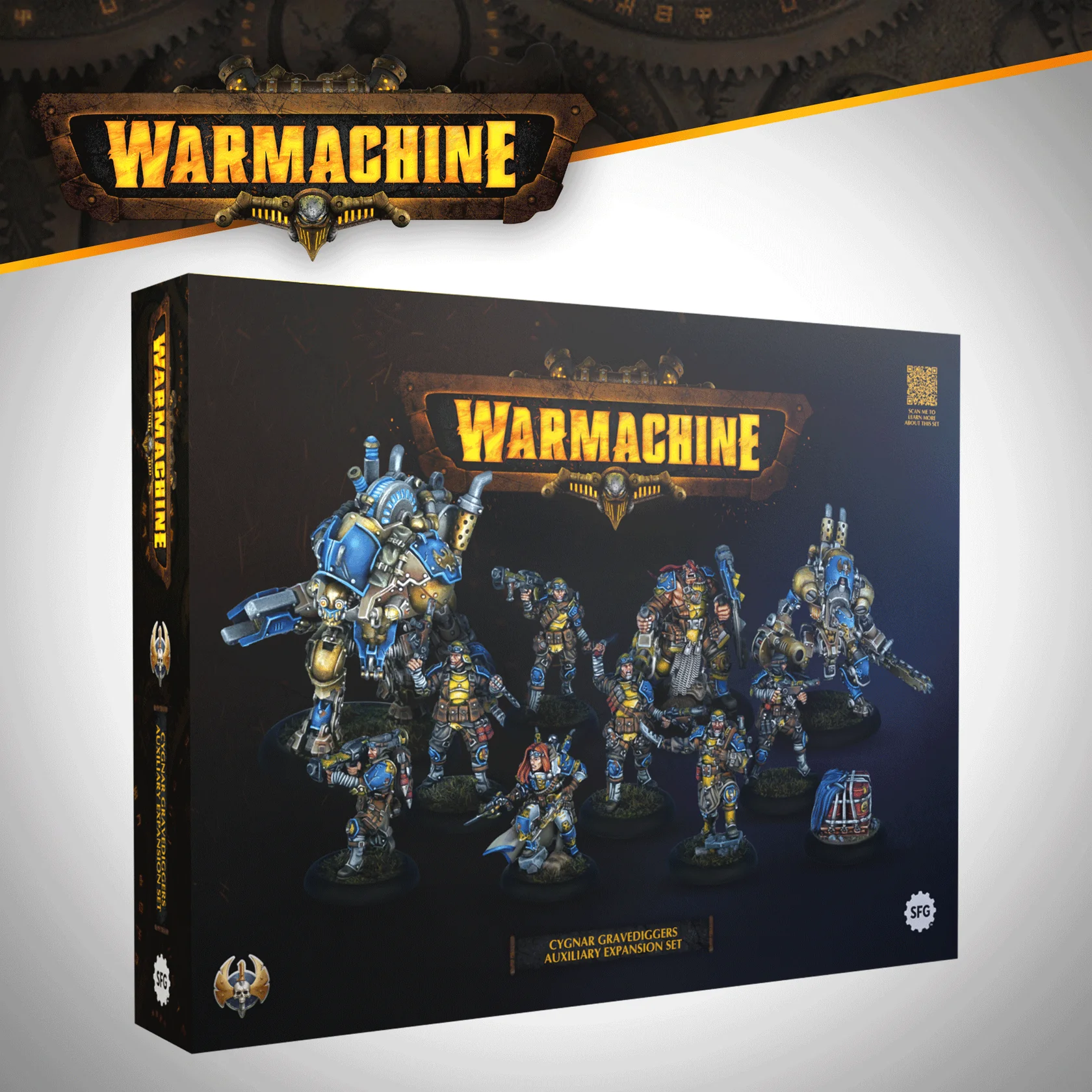 Extensii boardgames - Warmachine: Cygnar – Gravediggers Auxiliary Expansion
