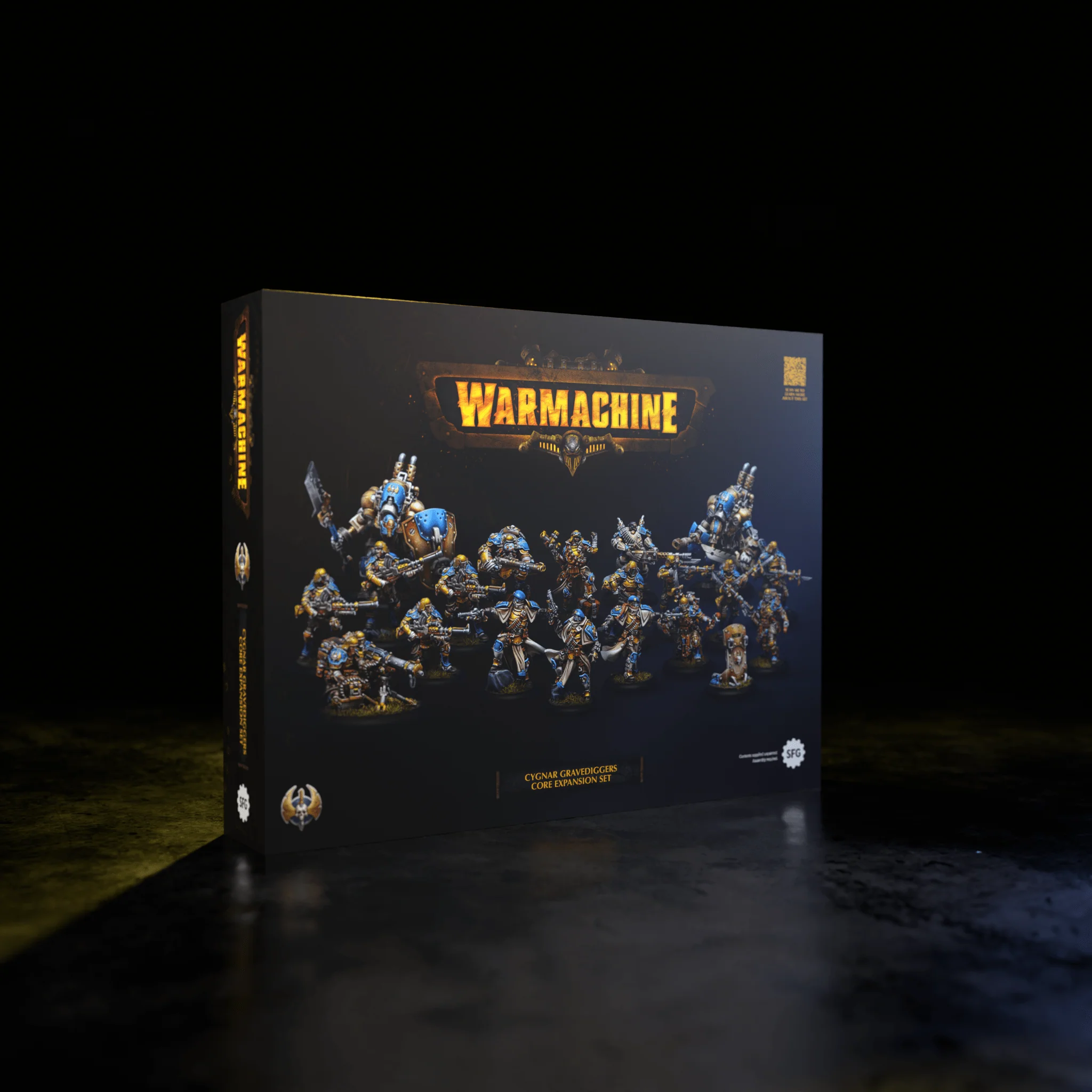 Board Games - Warmachine: Cygnar – Gravediggers Core Expansion (Extensie Medie de Armata)