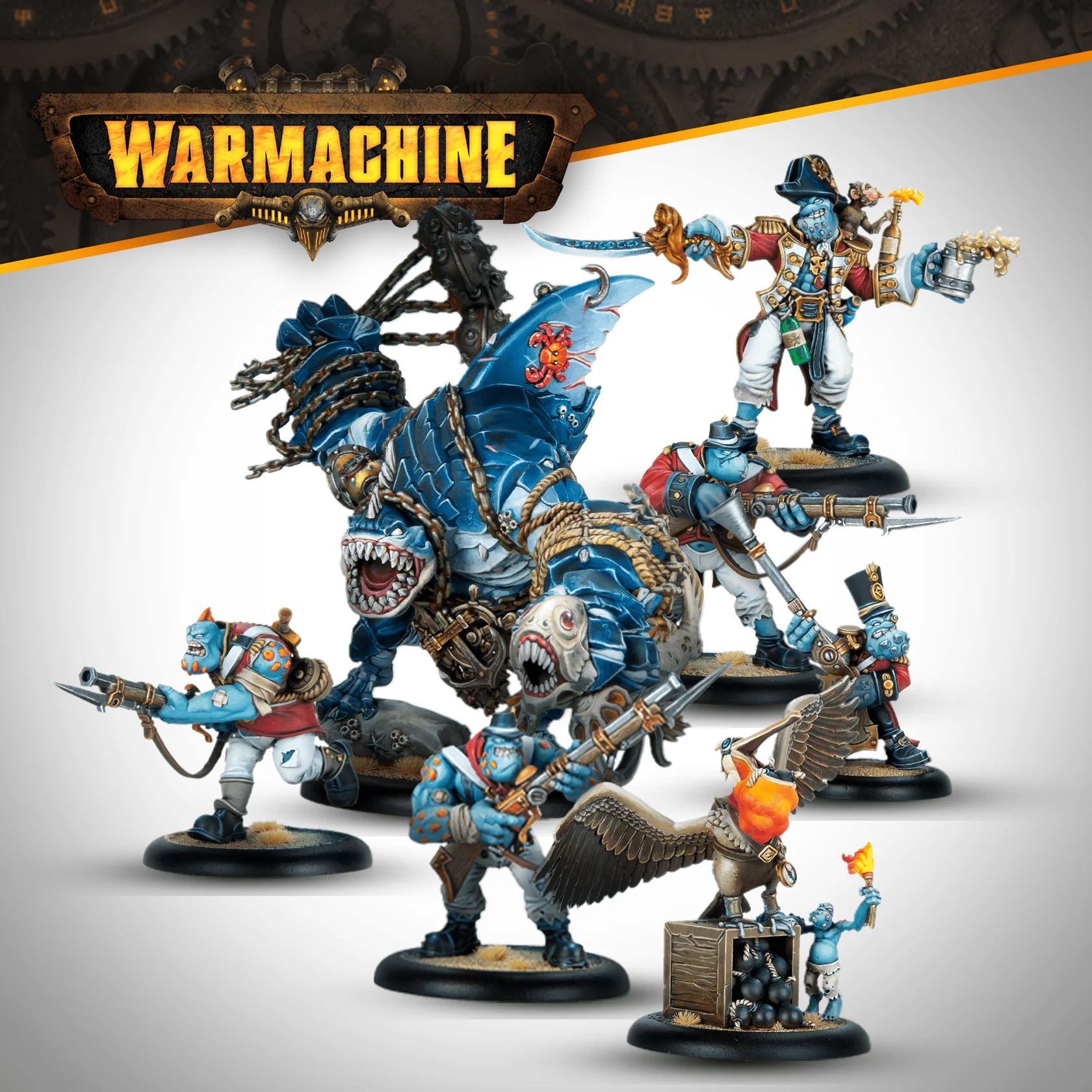 Board Games - Warmachine Foulblood’s Armada Command Starter Set