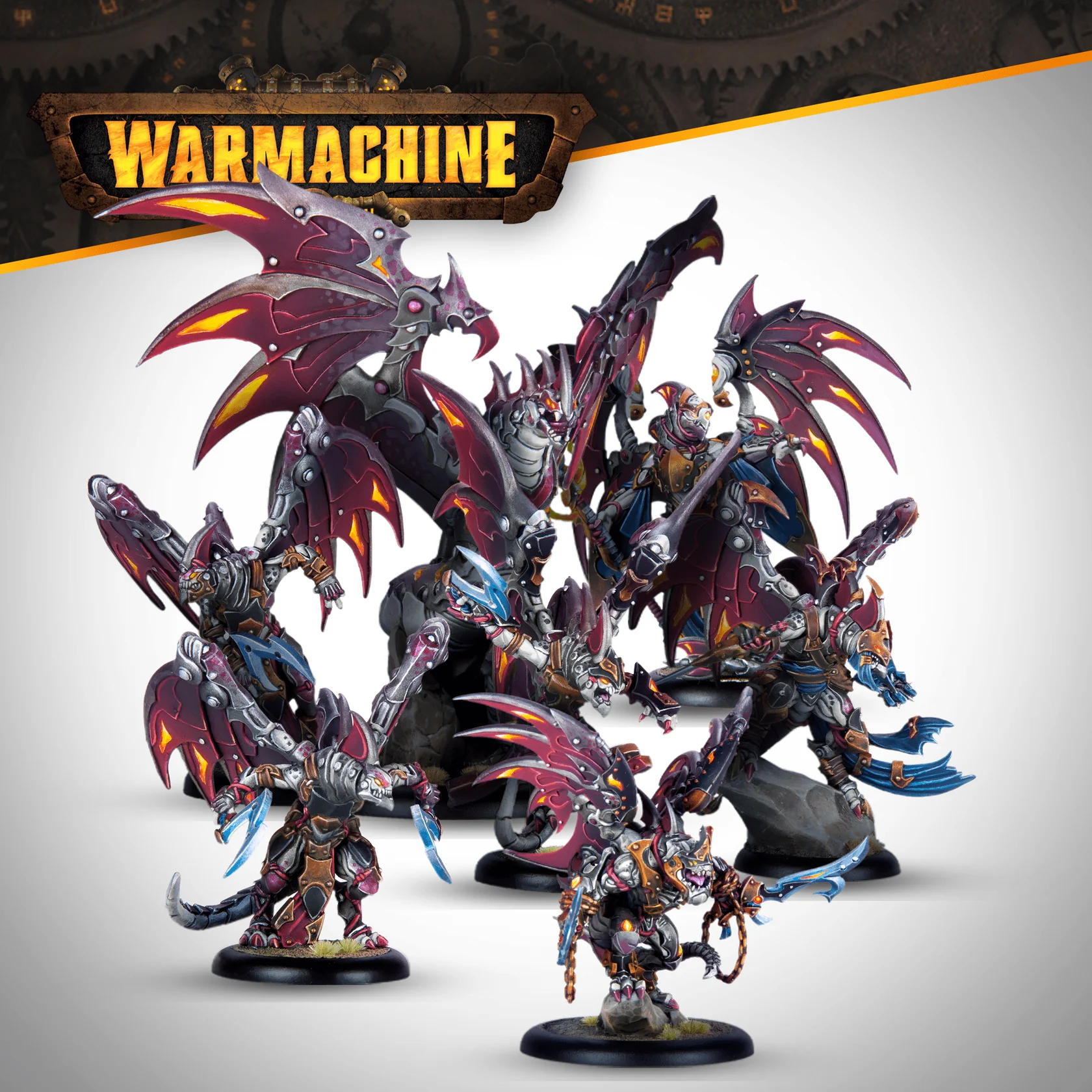 Board Games - Warmachine Khymaera Shard Nocturnes Command Starter Set