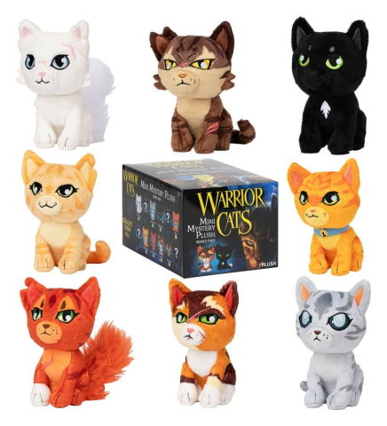PRECOMENZI - Warrior Cats Plush Figure Mystery Series 2 15 cm Blind Box Display (9)