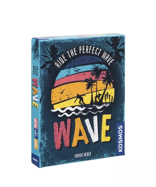 Board Games - Wave – Joc cooperativ de cărți, 2‑4 jucători