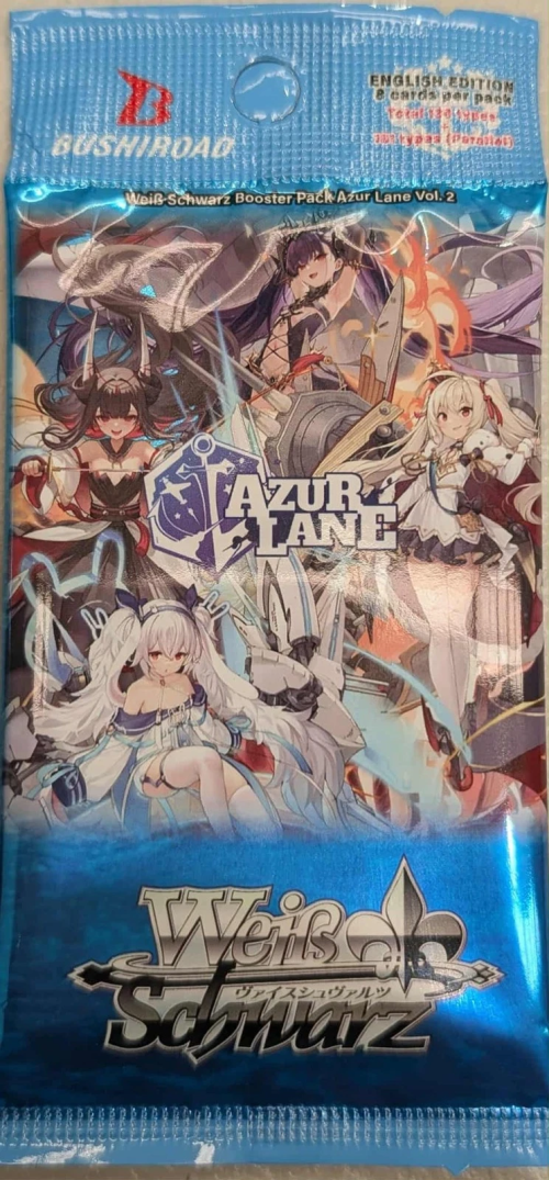 Trading Card Games - Weiss Schwarz Azur Lane Vol. 2 Booster Pack (English)
