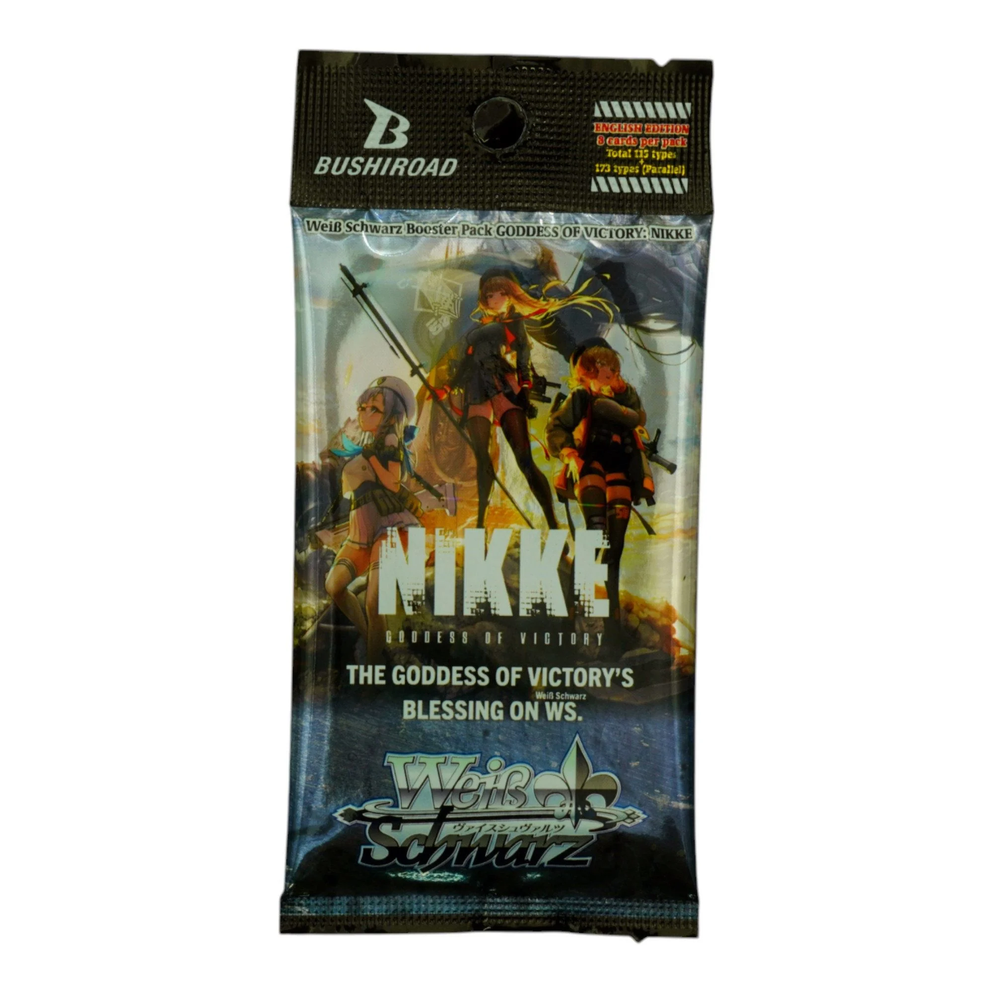 Trading Card Games - Weiss Schwarz Goddess of Victory Nikke Booster Pack TCG 8 Cards