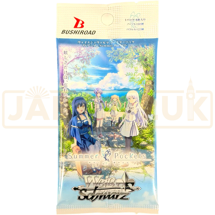Trading Card Games - Weiss Schwarz Summer Pockets Booster Pack EN