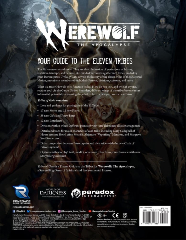 Games - Werewolf: The Apocalypse 5th Edition RPG book Tribes of Gaia *English Version*
