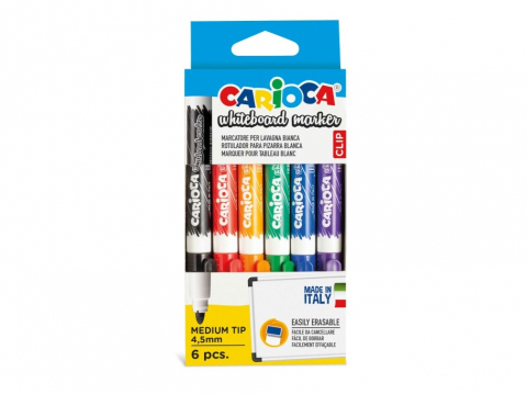 Rechizite, Creativitate, Hobby - Whiteboard marker Carioca 6/set