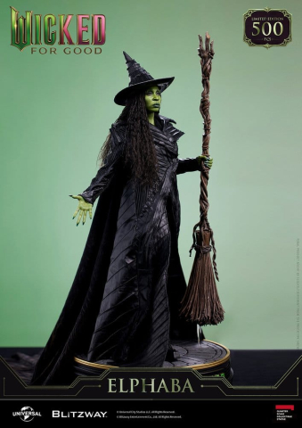 Wicked 2: For Good Superb Scale Statue 1/4 Elphaba 56 cm [1]