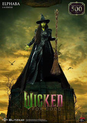 Wicked 2: For Good Superb Scale Statue 1/4 Elphaba 56 cm [4]