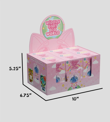 Widdle Baby Mini Figures Big World S1 13 cm Blind Box Display (6) [10]